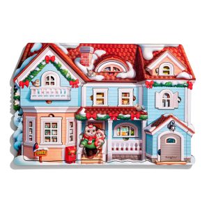 Alternative view of Пазл дитячий фігурний "Котячий дім", 88 елементів