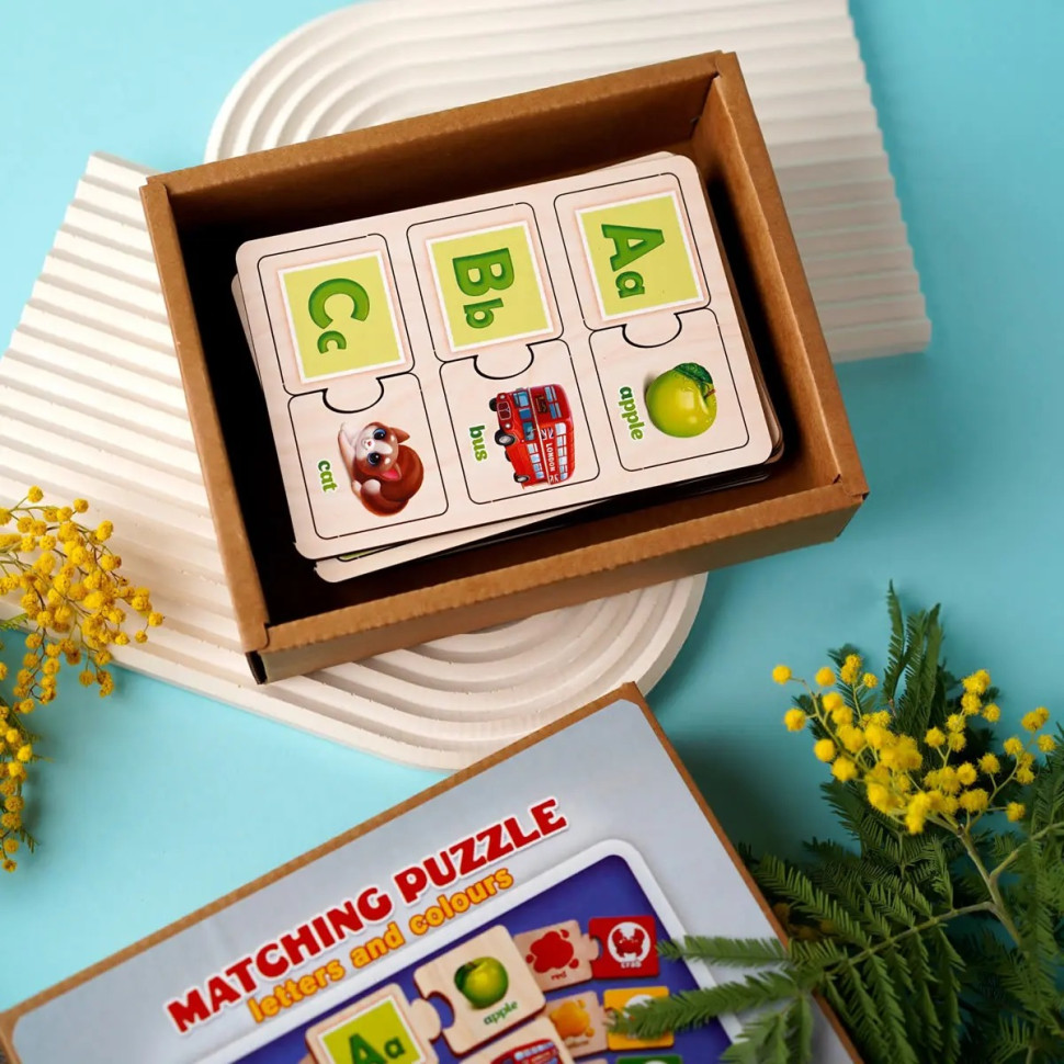 Розвиваюча дитяча гра "Англійський алфавіт" ENG Розвиваюча дитяча гра "Англійський алфавіт" ENG - Зображення 8