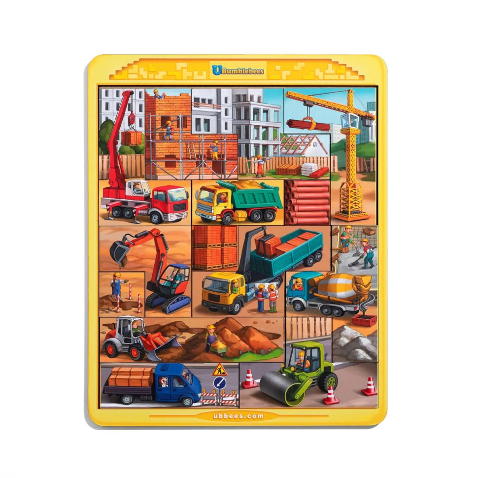 Дерев'яний тетріс великий "Будівельний майданчик" Дерев'яний тетріс великий "Будівельний майданчик"