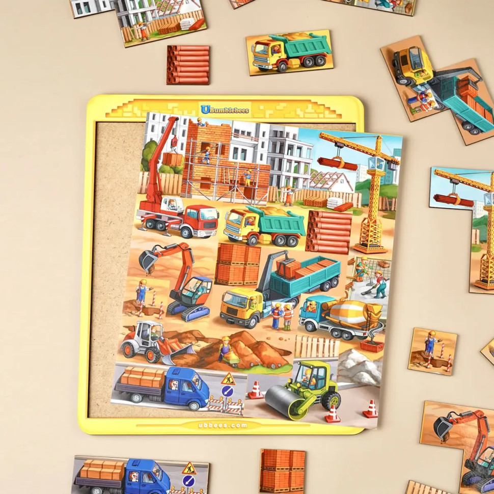 Дерев'яний тетріс великий "Будівельний майданчик" Дерев'яний тетріс великий "Будівельний майданчик" - Зображення 6