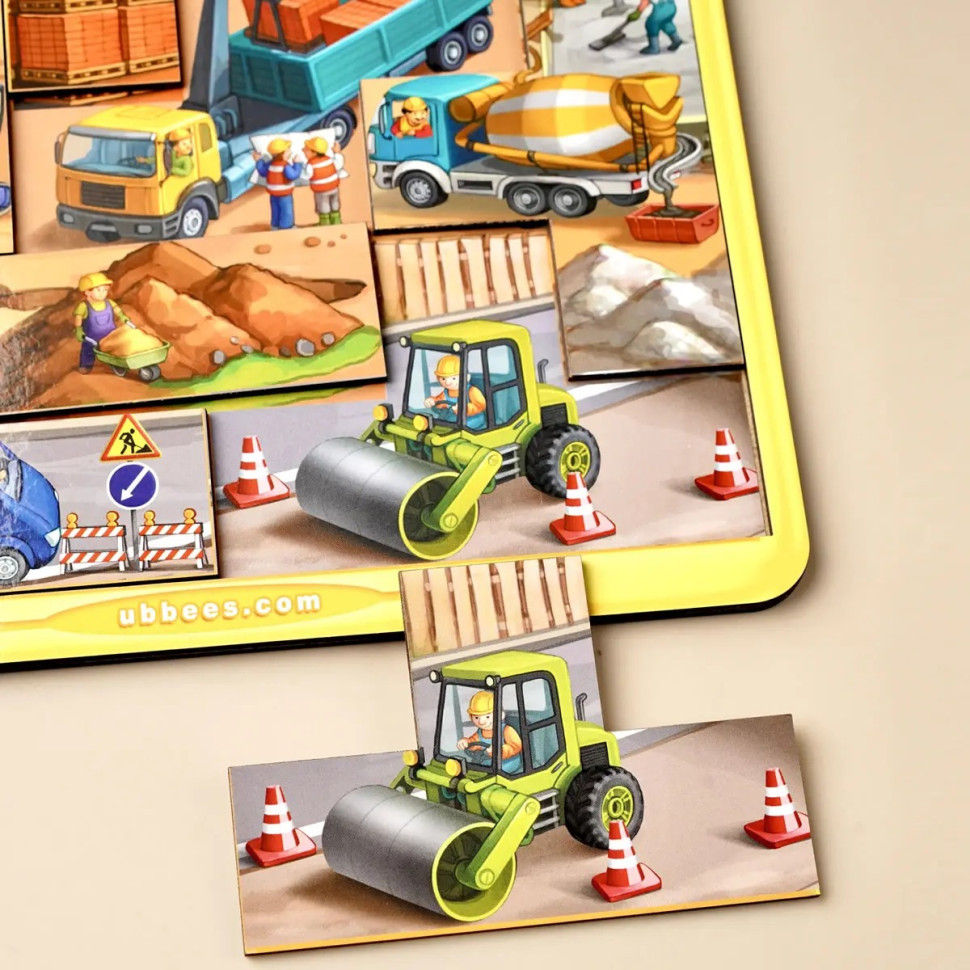 Дерев'яний тетріс великий "Будівельний майданчик" Дерев'яний тетріс великий "Будівельний майданчик" - Зображення 7