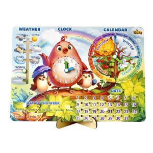 Розвиваюча гра Календар - 2 "Пташка" ENG