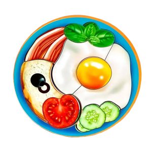 Дерев'яний пазл-сортер "Сніданок" Дерев'яний пазл-сортер "Сніданок"