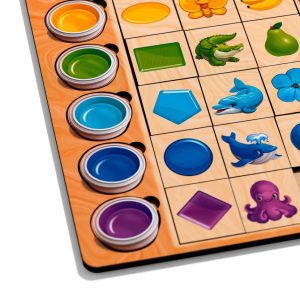 Alternative view of Дерев'яний пазл-вкладиш "Асоціації кольори"