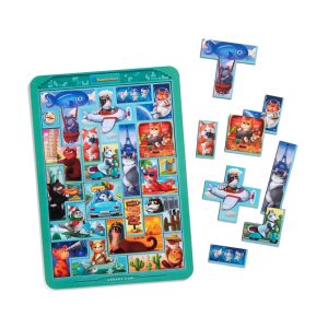 Alternative view of Дерев'яний сортер "Тетріс великий - Котики"