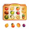 Дерев'яний пазл-вкладиш "Фрукти у розрізі" Ubumblebees сортер