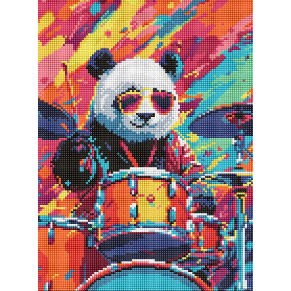 Алмазна мозаїка "Барабанщик", 30х40 см Алмазна мозаїка "Барабанщик", 30х40 см