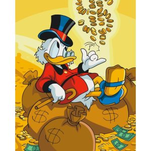 Картина за номерами "Scrooge McDuck" 40х50 см