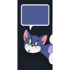 Листівка за номерами "Кіт Том" 40х80 см
