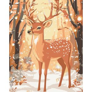 Картина за номерами "Лісовий король" 40х50 см