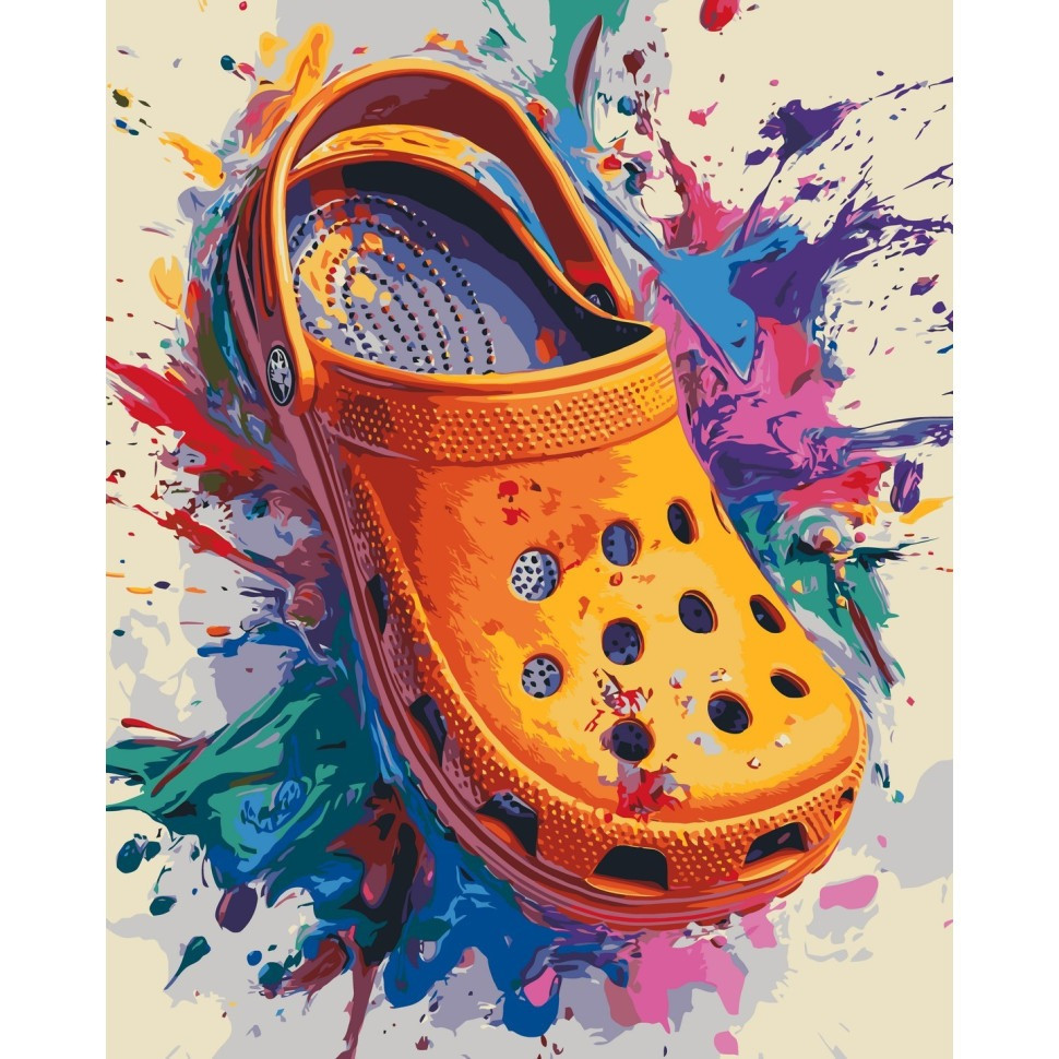 Картина за номерами "Крокс" 40х50 см Картина по номерам "Крокс" 40х50 см