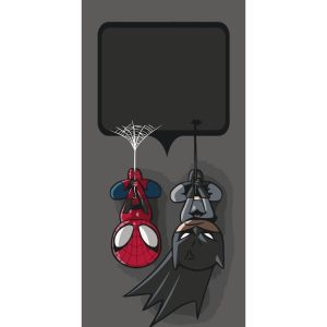 Листівка за номерами "Супергерої" 40х80 см