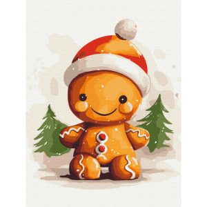 Картина за номерами "Пряник", 30х40 см