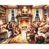 Картина за номерами "Затишний сімейний вечір", 40х50 см