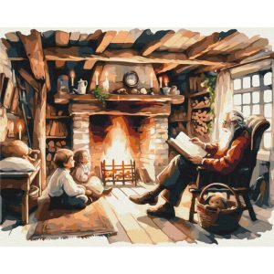 Картина за номерами "Новорічна казка", 40х50 см