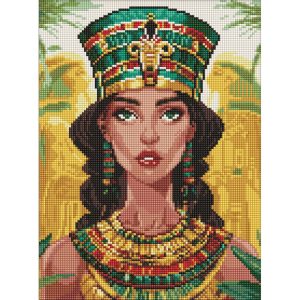 Алмазна мозаїка "Єгипетська принцеса", 30х40 см