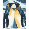 Картина за номерами "Пінгвіни" 40х50 см