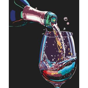 Картина за номерами "Ігристе" 40x50 см