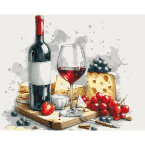 Картина по номерам "Гармония вкусов" 40x50 см