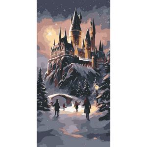 Картина за номерами "Нічні пригоди" 40x80 см