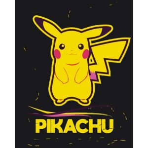 Картина за номерами без підрамника "Пікачу" 40х50 см