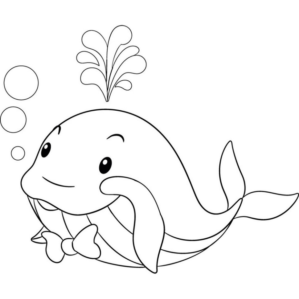 Розпис по полотну "Веселий кит" 25х30 см Розпис по полотну "Веселий кит" 25х30 см - Зображення 2