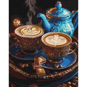 Картина по номерам "Мелодия кофе" 40х50 см