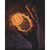 Картина по номерам "Биткоин" 40х50 см