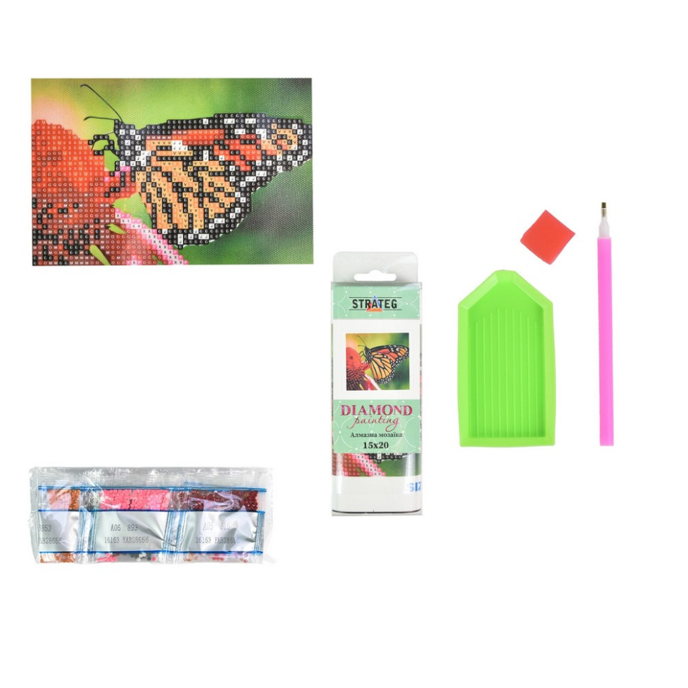 Алмазна мозаїка "Легкість польоту" 10х15 см Алмазна мозаїка "Легкість польоту" 10х15 см - Зображення 2