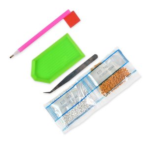 Alternative view of Алмазна мозаїка "Романтичний гепард" 40х50 см