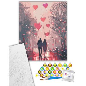 Alternative view of Картина по номерам "Романтическая прогулка" 40x50 см