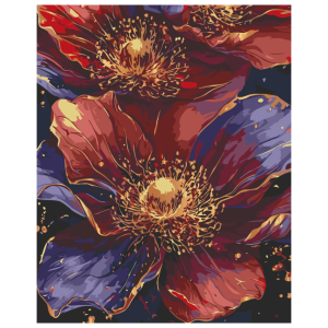 Картина за номерами "Квіт золота" Art Craft 40х50 см