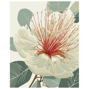 Картина за номерами "Квітучий евкаліпт" Art Craft 40х50 см