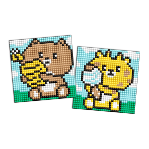 Алмазная мозаика "Вкусняшки" на самоклеящейся основе 9x9 см