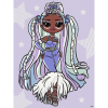 Картина за номерами "L.O.L. Surprise! O.M.G. Fashion show Lady Braids", 30х40 см