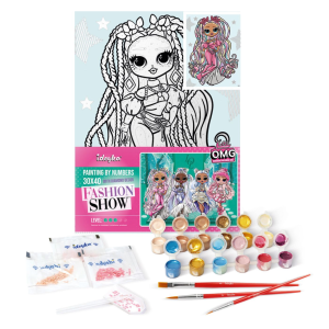 Alternative view of Картина за номерами "L.O.L. Surprise! O.M.G. Fashion show Twist Queen", 30х40 см