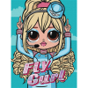 Картина по номерам "L.O.L. Surprise! O.M.G. Fly Gurl", 30х40 см