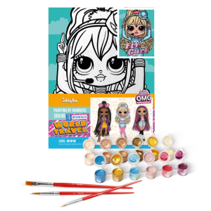 Alternative view of Картина за номерами "L.O.L. Surprise! O.M.G. Fly Gurl", 30х40 см