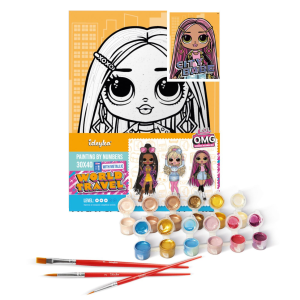 Alternative view of Картина за номерами "L.O.L. Surprise! O.M.G. City Babe", 30х40 см