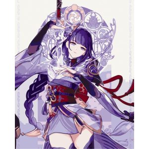 Картина за номерами без підрамника "Райден Шьоґун" 40х50 см