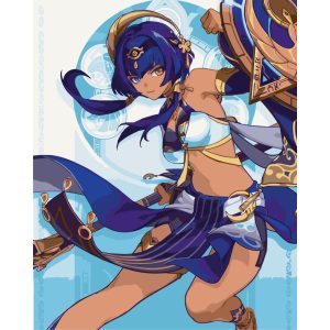 Картина за номерами без підрамника "Кондакія" 40х50 см