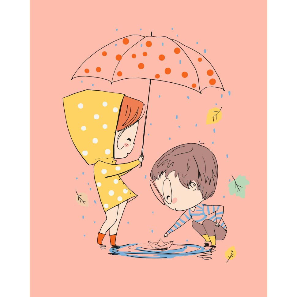 Картина за номерами "Паперовий кораблик" 40х50 см Картина по номерам "Бумажный кораблик" 40х50 см