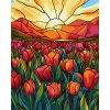Картина по номерам "Поле тюльпанов" 40х50 см