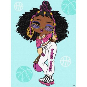 Картина за номерами "L.O.L. Surprise! Tweens Hoops Cutie", 30х40 см