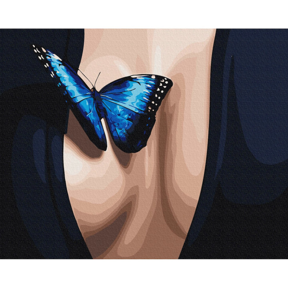 Картина за номерами "Синій Трепіт", 40х50 см Картина за номерами "Синій Трепіт", 40х50 см