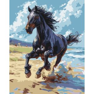 Картина за номерами "Благородний скакун" 40х50 см