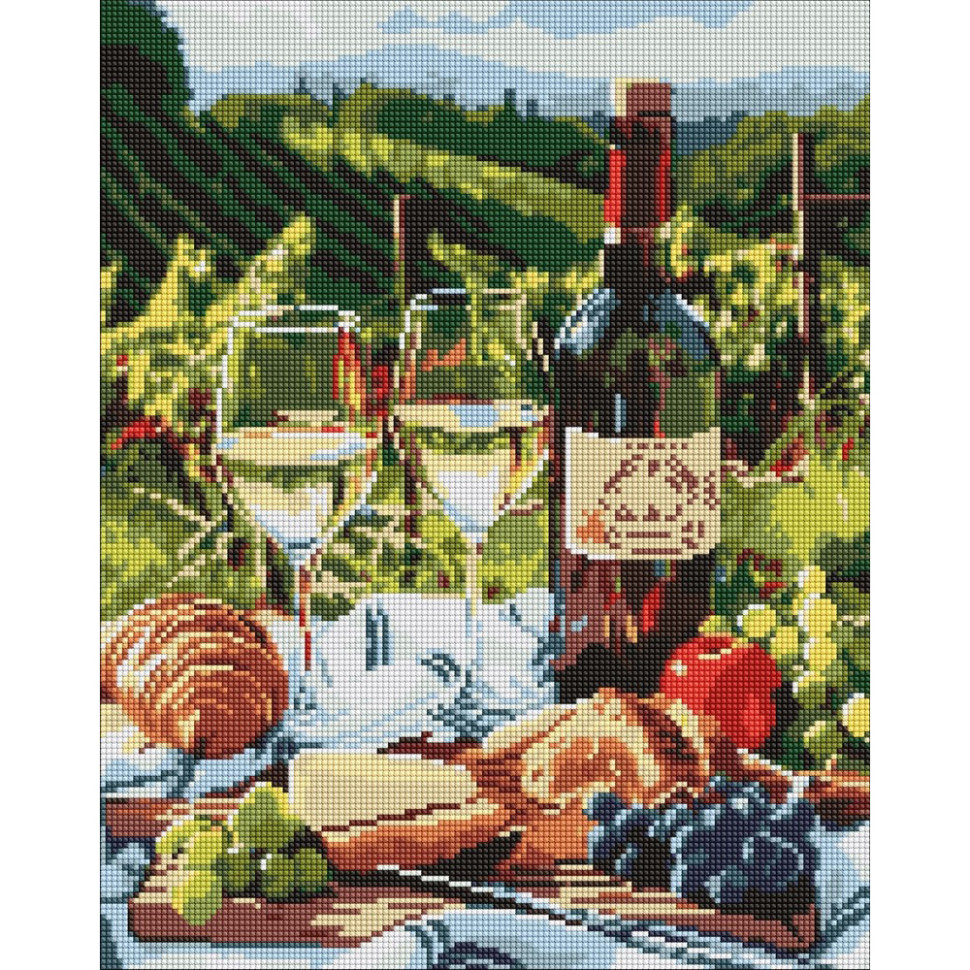 Алмазна мозаїка "Полуденний бенкет" ©art_selena_ua, 40х50 см Алмазна мозаїка "Полуденний бенкет" ©art_selena_ua, 40х50 см