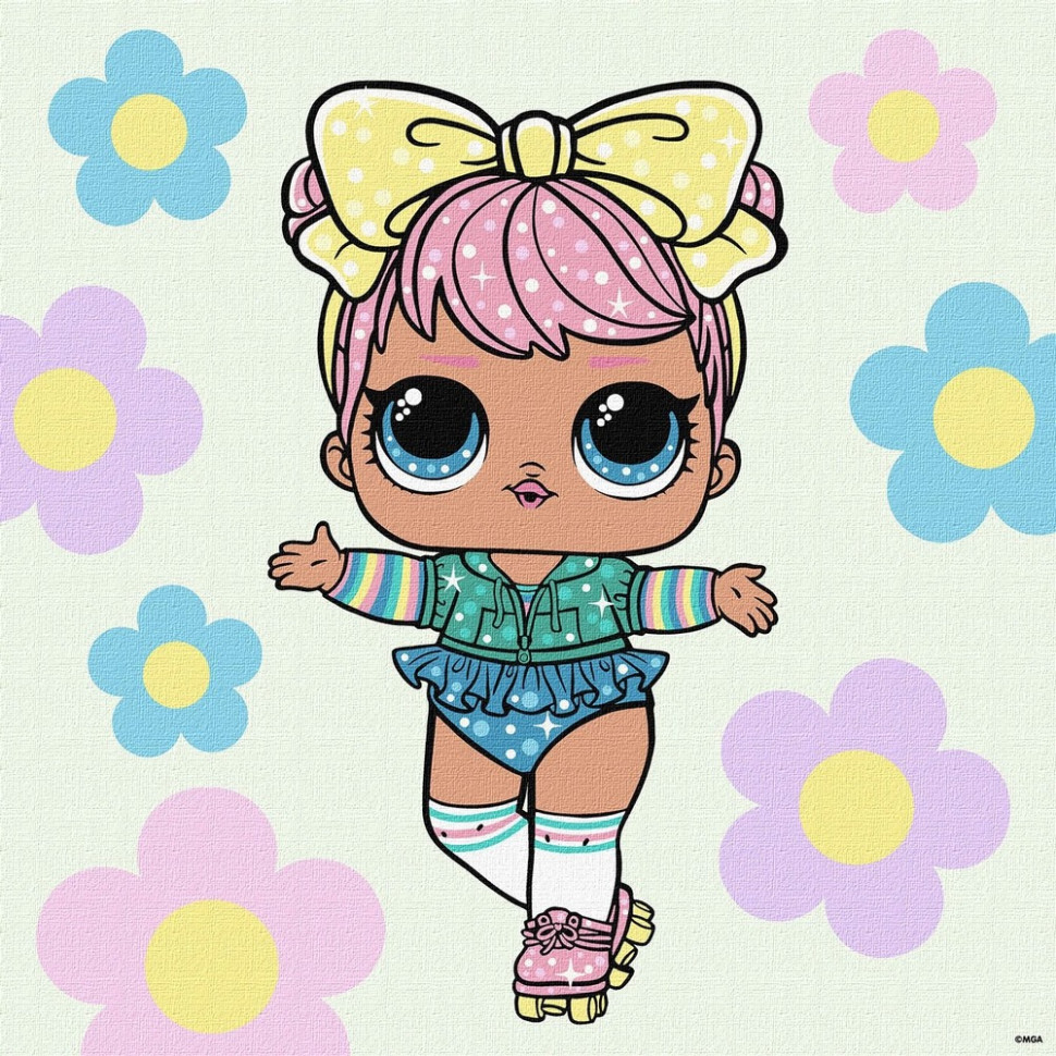 Картина за номерами "L.O.L. Surprise! Spring Bling Dawn", 40х40 см Картина за номерами "L.O.L. Surprise! Spring Bling Dawn", 40х40 см