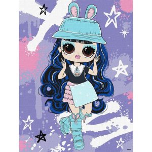 Картина за номерами "Tweens LOL Skate Dance Aya Cherry", 30х40 см