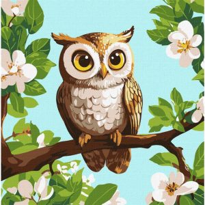 Картина за номерами "Лісова варта" ©art_selena_ua, 30х30 см